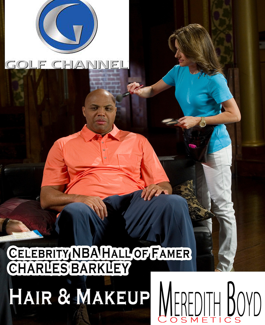 charles_barkley_golf_channel_nba_celebrity_Meredith_Boyd_makeup_hair_artist_atlanta_professional_2